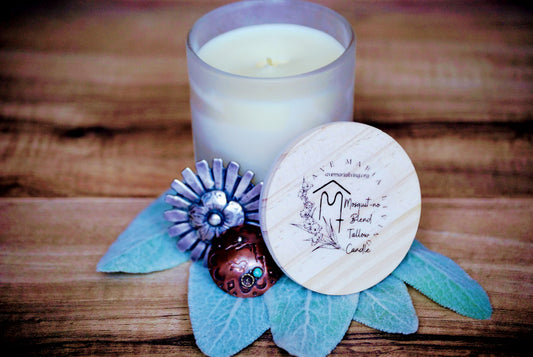 Citronella Tallow/Beeswax Candle