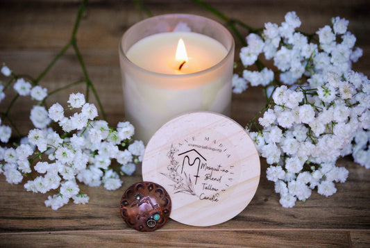 Citronella Tallow/Beeswax Candle
